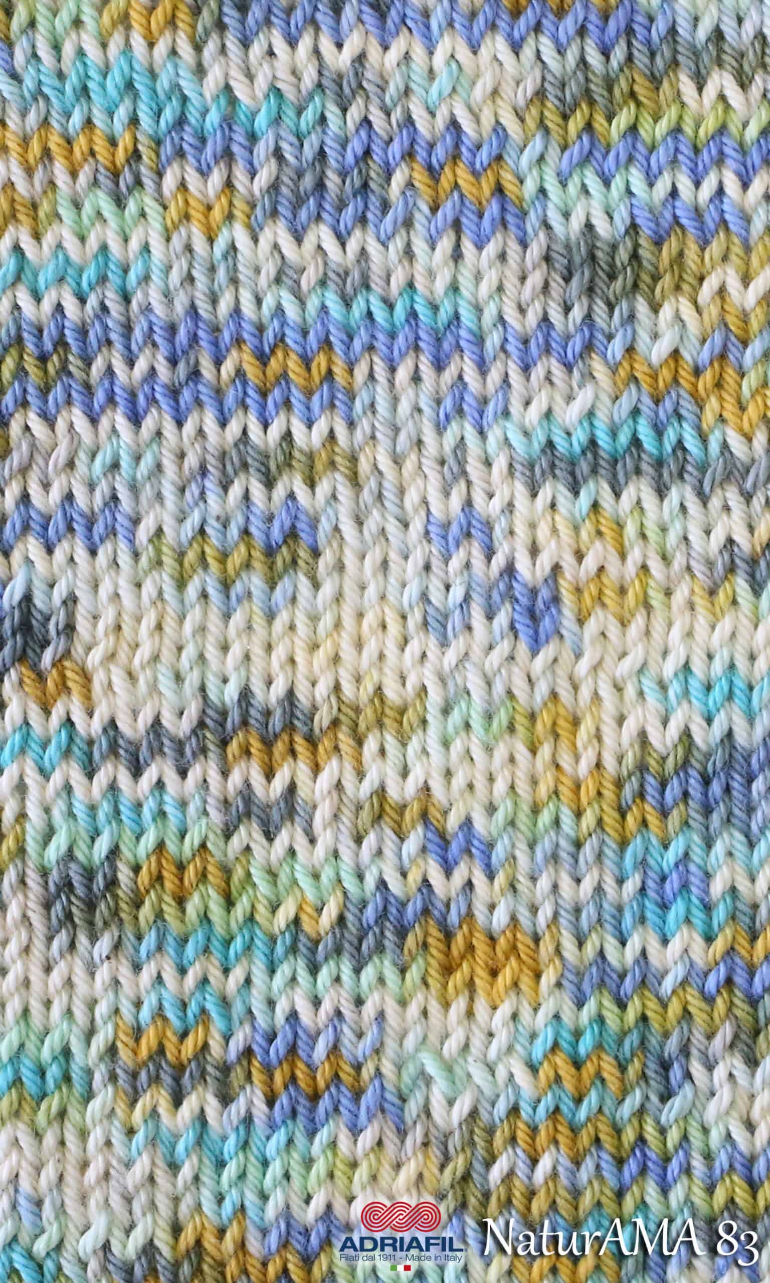 Naturama Filato 100% cotone naturale, multicolor e sostenibile
