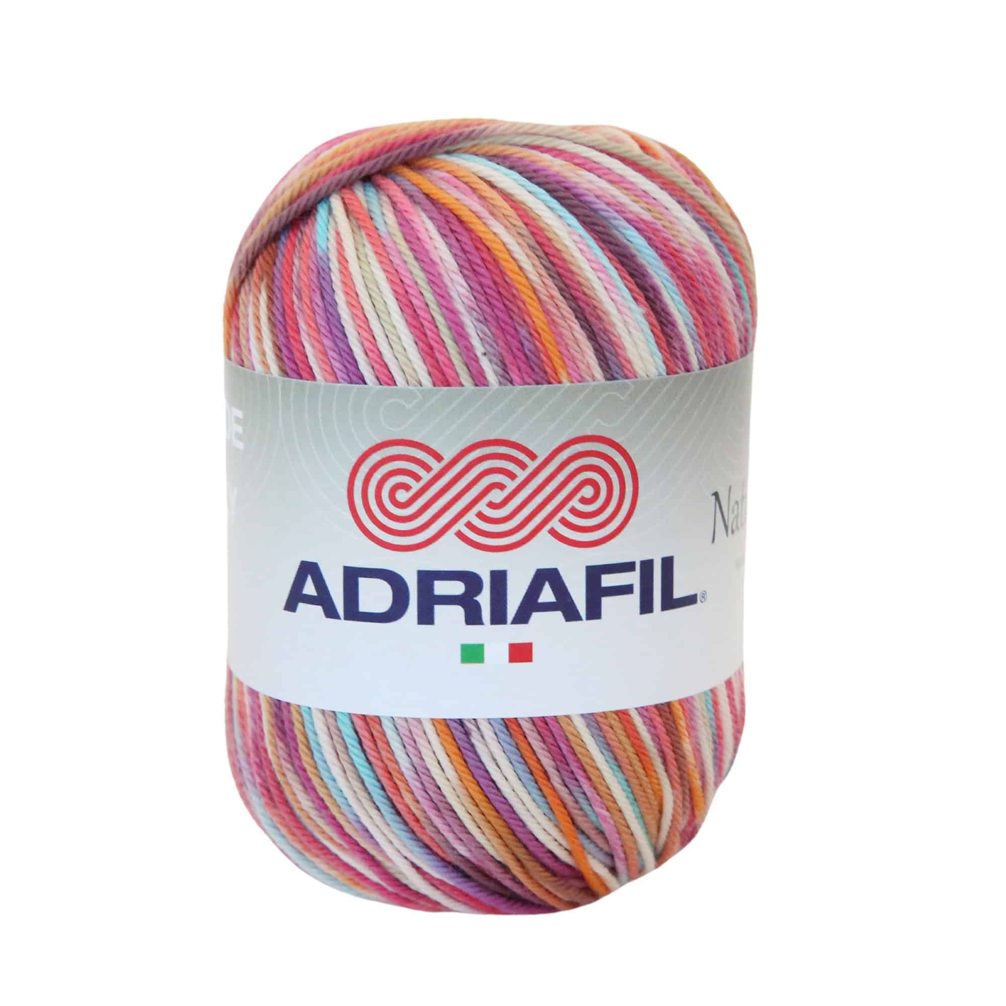 Naturama Filato 100% cotone naturale, multicolor e sostenibile
