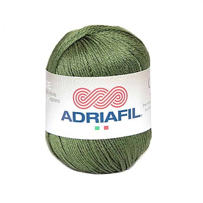 Cheope - Puro Cotone Egiziano, 50 gr Colore 64 Verde Bosco