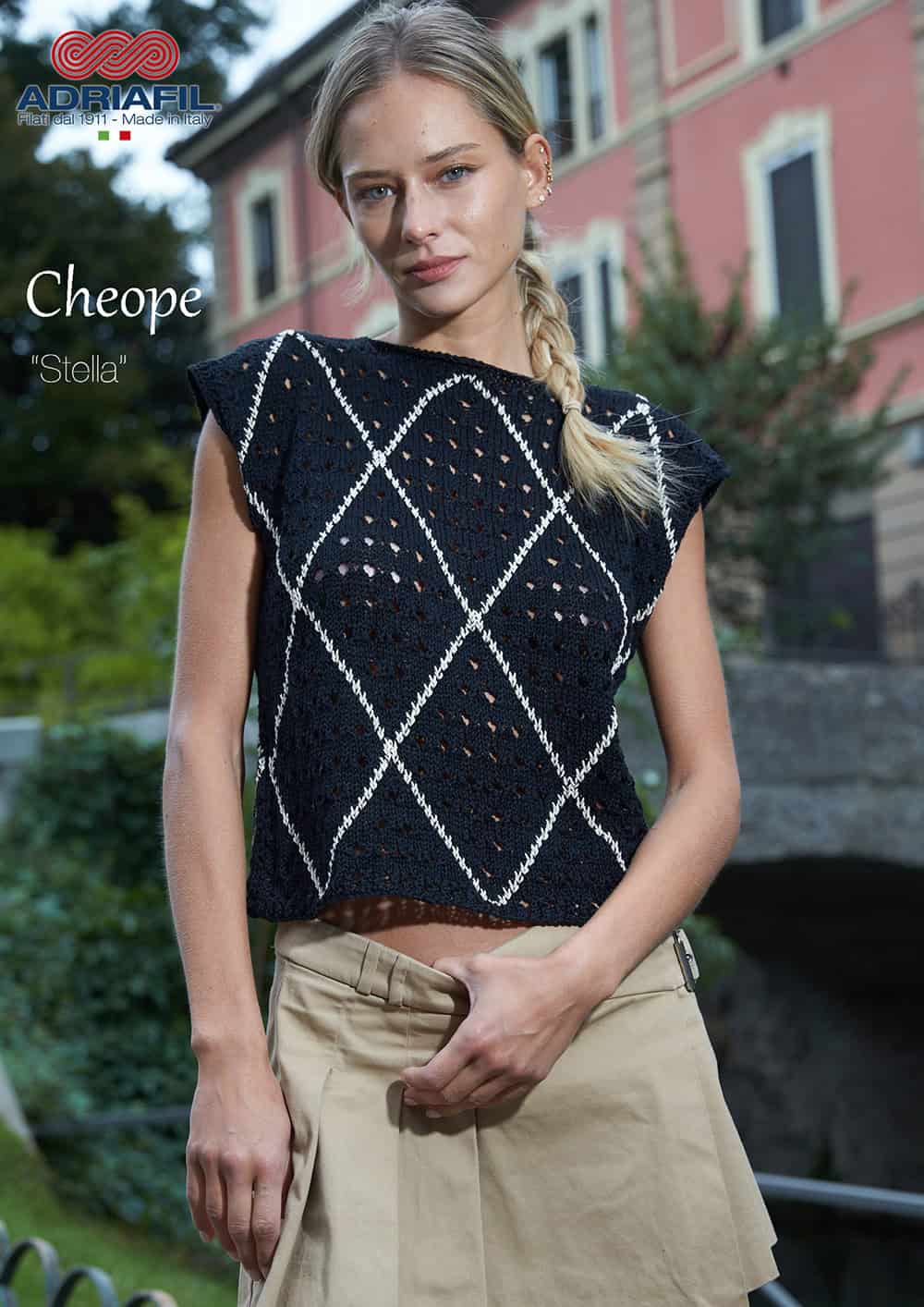 SCHEDA MAGLIA CHEOPE – Top Stella