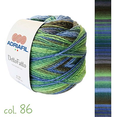 DettoFatto Gomitolo colorato in misto lana