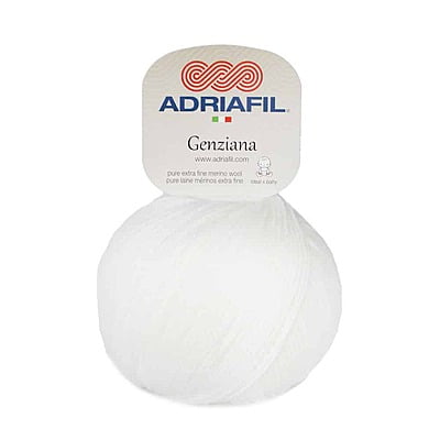 Adriafil Genziana Col. 2 Bianco Adriafil Genziana Col. 2 Bianco