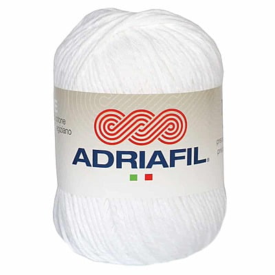 Nature - Puro cotone per ferri o uncinetto 02 bianco