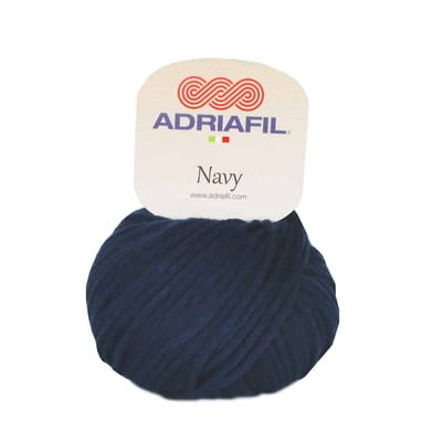 Navy - Cotone grande per ferri o uncinetto Col. 40 Blu Notte Navy - Cotone grande per ferri o uncinetto Col. 40 Blu Notte
