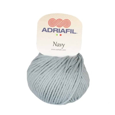 Navy - Cotone grande per ferri o uncinetto col. 43 grigio Navy - Cotone grande per ferri o uncinetto col. 43 grigio