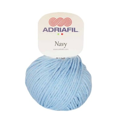 Navy - Cotone grande per ferri o uncinetto col. 44 azzurro Navy - Cotone grande per ferri o uncinetto col. 44 azzurro