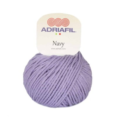 Navy - Cotone grande per ferri o uncinetto col. 50 lilla Navy - Cotone grande per ferri o uncinetto col. 50 lilla