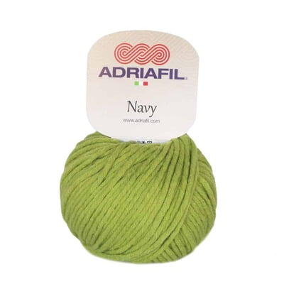 Navy - Cotone grande per ferri o uncinetto col. 67 verde Navy - Cotone grande per ferri o uncinetto col. 67 verde