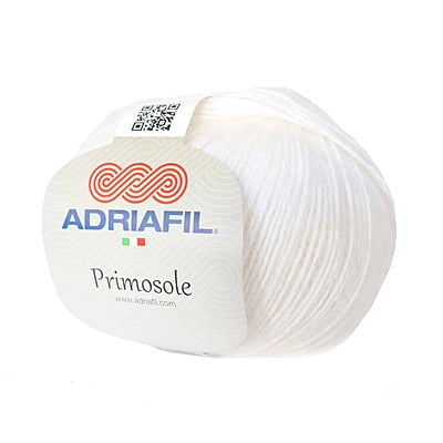 Primosole Filato All Seasons in cotone e alpaca Col. 60 Bianco Primosole Filato All Seasons in cotone e alpaca Col. 60 Bianco