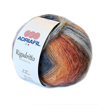 Rigadritto - Filato misto lana colorato 41 vintage Rigadritto - Filato misto lana colorato 41 vintage