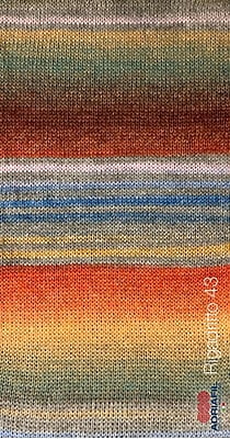 Rigadritto - Filato misto lana colorato Rigadritto - Filato misto lana colorato