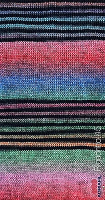 Rigadritto - Filato misto lana colorato Rigadritto - Filato misto lana colorato