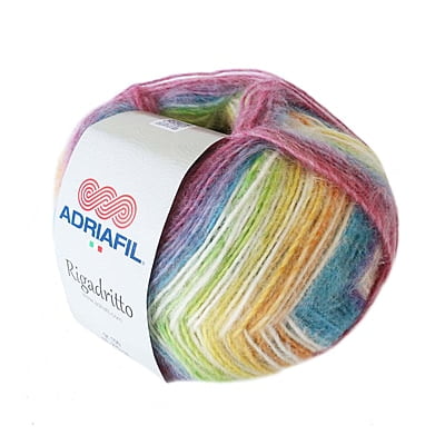 Rigadritto - Filato misto lana colorato Rigadritto - Filato misto lana colorato