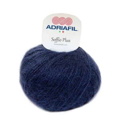 Soffio Plus - Lana Mohair Col. 49 Blu Soffio Plus - Lana Mohair Col. 49 Blu