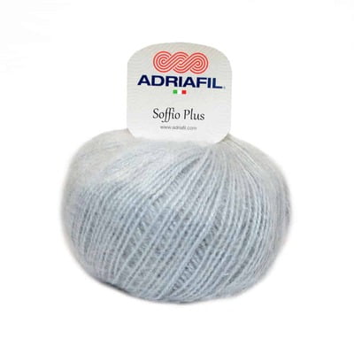 Soffio Plus - Lana Mohair Col. 50 Grigio Soffio Plus - Lana Mohair Col. 50 Grigio