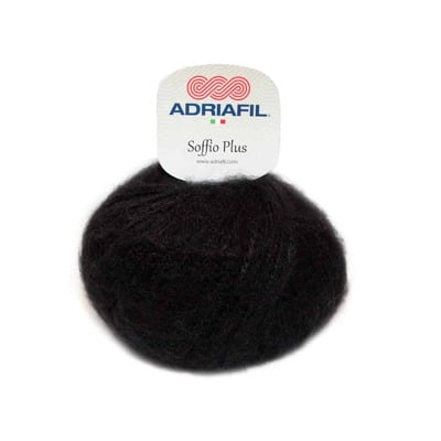 Soffio Plus - Lana Mohair Col. 59 Nero Soffio Plus - Lana Mohair Col. 59 Nero