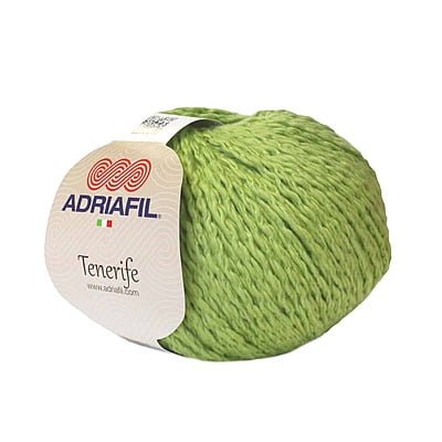Tenerife - filato in cotone country chic 65 verde brillante Tenerife - filato in cotone country chic 65 verde brillante