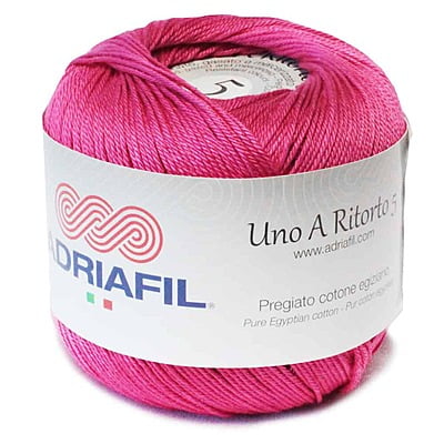 Uno A Ritorto Tit. 5 - Cotone per uncinetto colorato Uno A Ritorto Tit. 5 - Cotone per uncinetto colorato