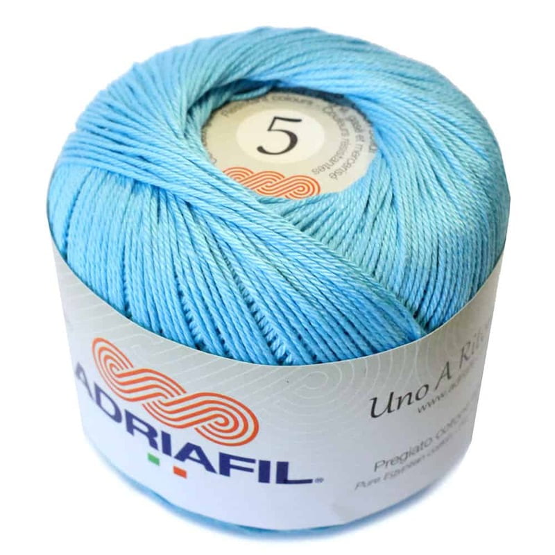 Uno A Ritorto Tit. 5 - Cotone per uncinetto colorato Uno A Ritorto Tit. 5 - Cotone per uncinetto colorato