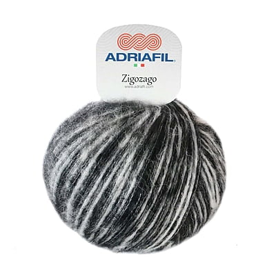 Zigozago - Filato in misto lana e alpaca superfine