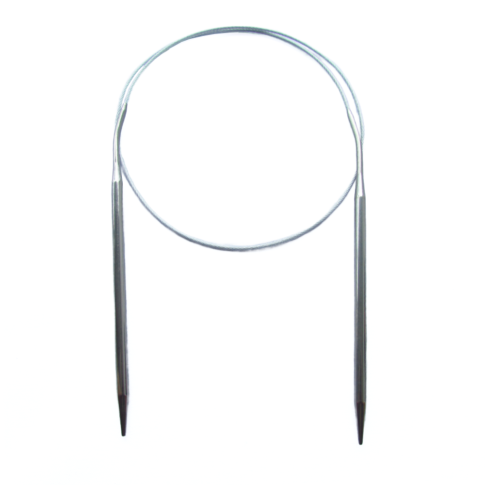Aguja Circular No 5 X 80Cm Paquete X 10 Und