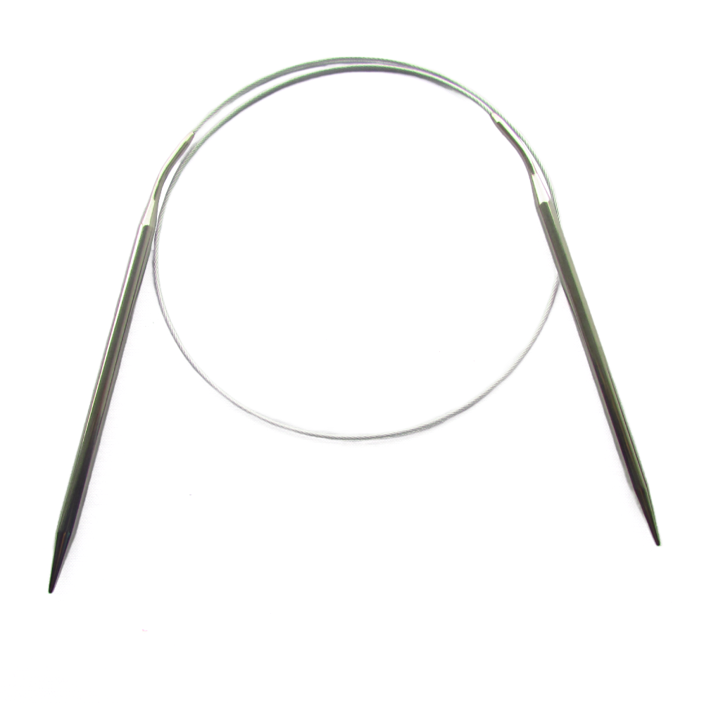 Aguja Circular No 5.5 X 80Cm Paquete X 10 Und