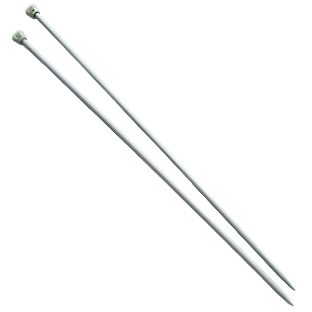 Aguja Tejer En Dos 5.0 Mm X 35Cm Paquete X 10 Pares