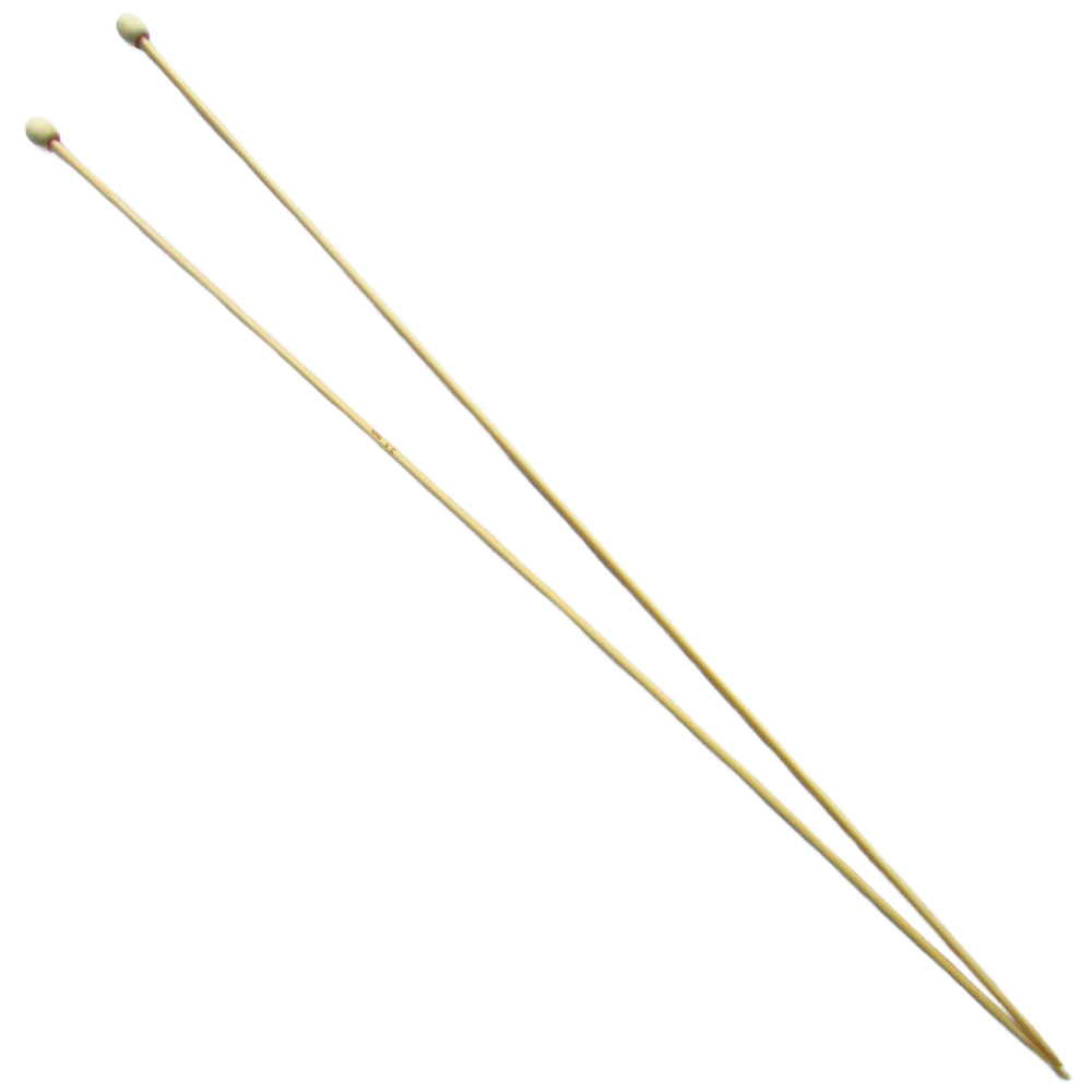 Aguja Tejer En Dos Bambu 2.5Mm X 35Cm Paquete X 10 Pares
