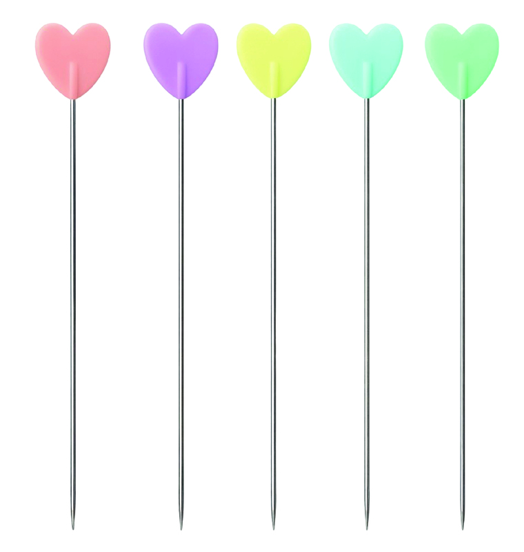 Alfiler 50Mm Figura Corazon Caja X 50 Unidades
