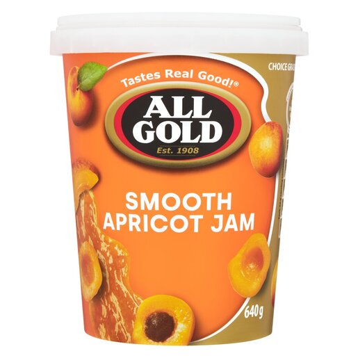 All GOLD SMOOTH APRICOT JAM 6x900g All GOLD SMOOTH APRICOT JAM 6x900g