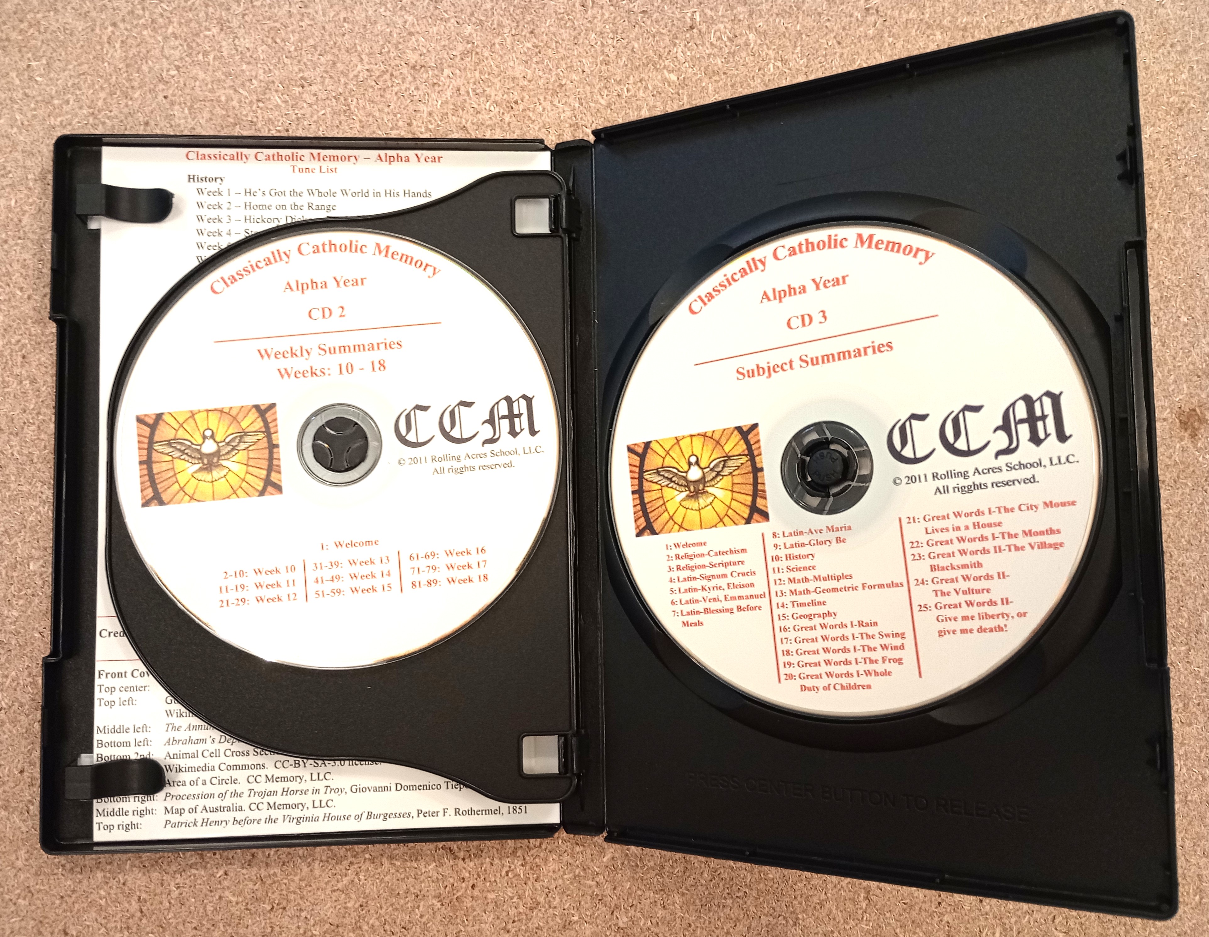 CCM Alpha Year Audio CD