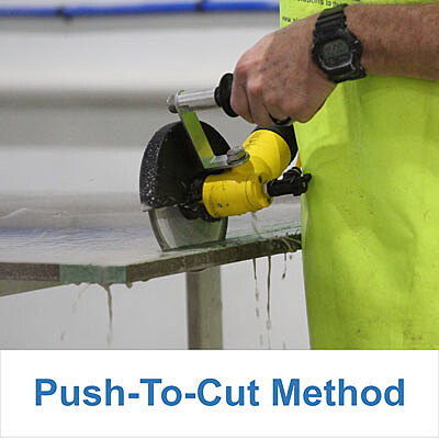 Alpha Pneumatic Wet Cutter/Grinder - 6" Alpha Pneumatic Wet Cutter/Grinder - 6"