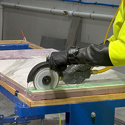 Alpha Pneumatic Wet Cutter/Grinder - 6" Alpha Pneumatic Wet Cutter/Grinder - 6"