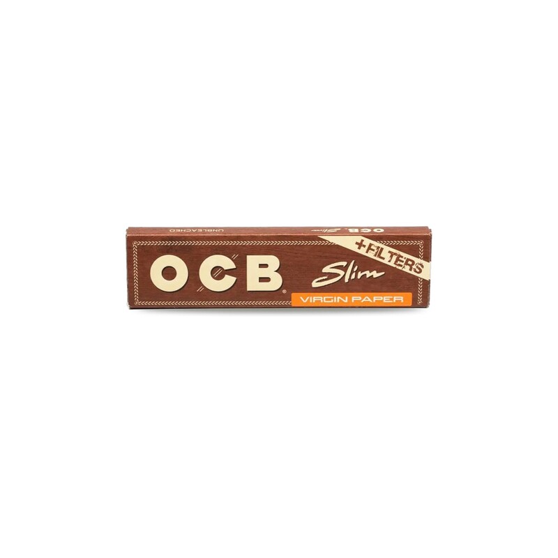 OCB - Filtro + Papel Virgin Paper Slim 44 x 109 mm