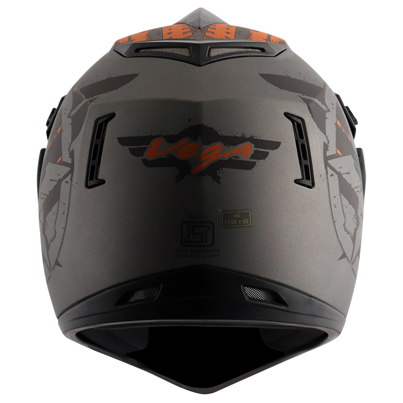 VEGA OFF ROAD D/V SECRET DULL ANTHRA BLACK L