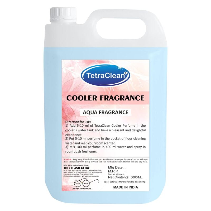 TetraClean Cooler Perfume and Disinfactant with Multiple Fragrance (5L) TetraClean Cooler Perfume and Disinfactant with Multiple Fragrance (5L)