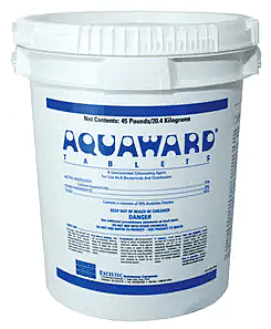 AQUAWARD® Chlorination Tablets - 25 Pound Pail