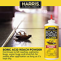 Harris Boric Acid Roach Powder with Lure 16oz