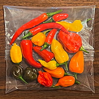 Assortiment de piments congelés Assortiment de piments congelés