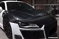 2006–2015 Audi R8 Coupe & Spyder P Style Carbon Fiber Hood | Lightweight & Aerodynamic Upgrade