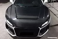 2006–2015 Audi R8 Coupe & Spyder P Style Carbon Fiber Hood | Lightweight & Aerodynamic Upgrade