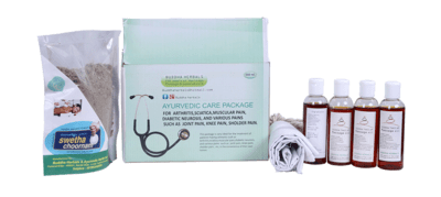Ayurvedic care kit for neck pain,(Cervical Spondylosis) joint pain, back pain,and Knee pain