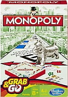 Monopoly Grab & Go Board Game (Travel Mini Size) Monopoly Grab & Go Board Game (Travel Mini Size)