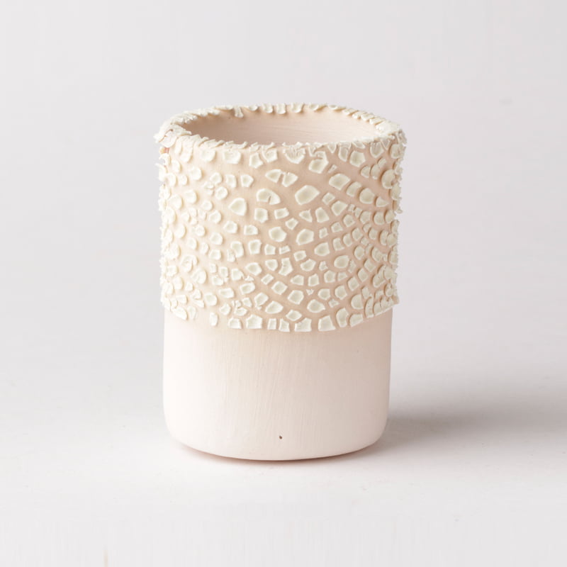 Sara Low Fire Crackle White B114 Sara Low Fire Crackle White B114