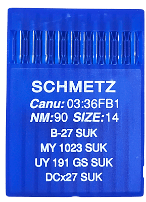 SCHMETZ NEEDLE SYSTEM B27 BALL POINT SCHMETZ NEEDLE SYSTEM B27 BALL POINT