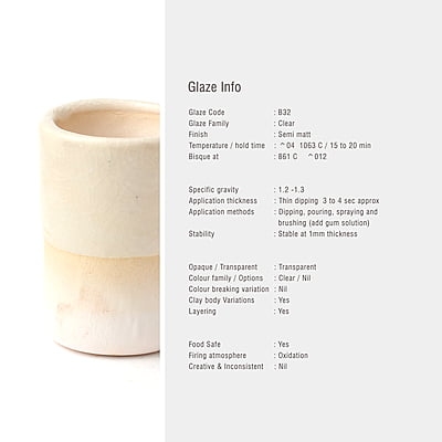 Sara Low Fire White B32 Sara Low Fire White B32