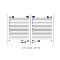 B5 Herbound Diary BB309