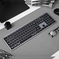 Keychron B6 Pro Ultra-Slim 100% Wireless Keyboard – Space Grey