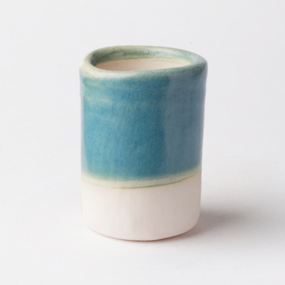 Sara Low Fire Textured Teal Blue B75 Sara Low Fire Textured Teal Blue B75