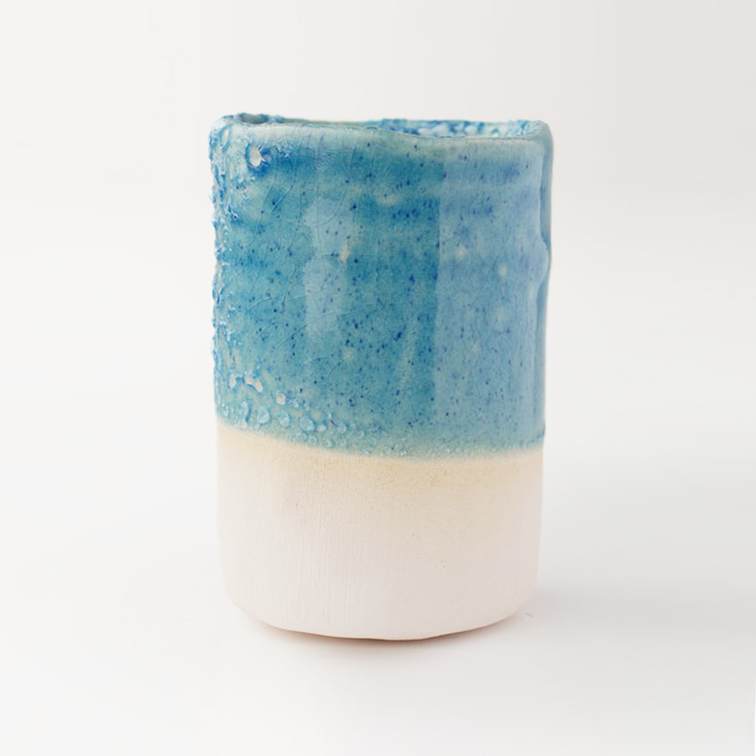 Sara Low Fire Textured Teal Blue B75 Sara Low Fire Textured Teal Blue B75